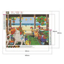 5D DIY Full Drill Diamond Painting Animal Cross Stitch Embroidery (WLL1242)
