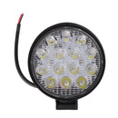 Car Truck Round LED Work Spot Light Flood Driving Lamp 42W 6500K 12V 24V