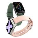 IP67 Bluetooth Heart Rate Monitor Sleep Monitor Smart Watch  Pink