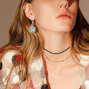 1 Pair Elegant Lady Crystal Rhinestone Ear Stud Fashion Earrings Jewelry RXP