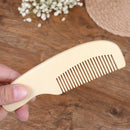 Natural Wood Hair Brush Baby Comb Close Teeth Anti-static Head Massage Tools BX