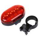Waterproof LED Bike Bicycle Safety Front Head Light Lamp Back Rear Flashlig