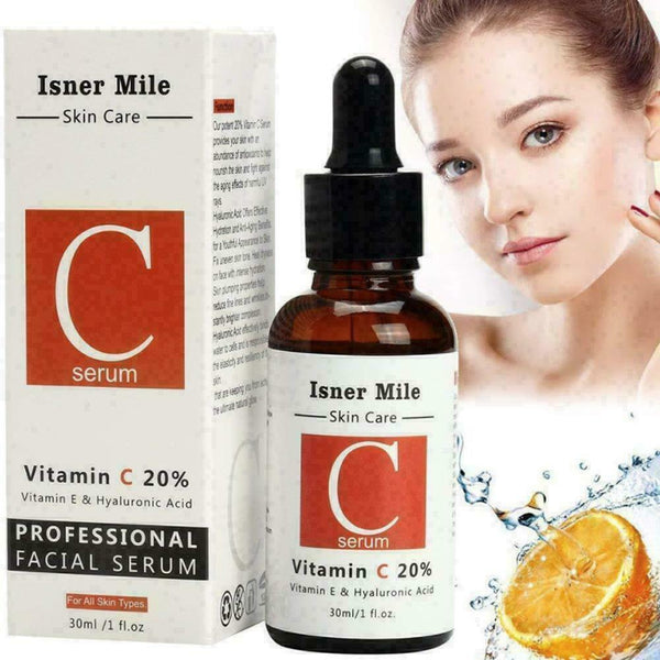 30ml pure Vitamin C Hyaluronic Acid Serum for facial care A9C2 J6N8
