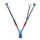 Fishing Tool Telescopic Fishing Rod Rack Folding Stainless Steel Holder Han