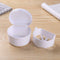 2 Layer Dental False Teeth Bath Box Denture Storage Box Case Container+Hang Net