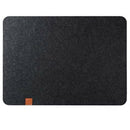 Felt Placemat 6 Piece Set Black-Table Mat Can Be Wiped 45X32 Cm-Washable Pl F9Q6