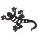 Creative Gifts Iron Gecko Hanger Hook Decoration Garden Yard Lawn Wall Art