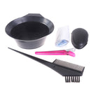 8Pcs Hair Color Dye Bowl Comb Brushes gloves hat Tool Kit Dye Bowl Comb Brus Hn