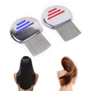 hair lice comb brushes terminator egg dust nit free removal stainless steel  BX