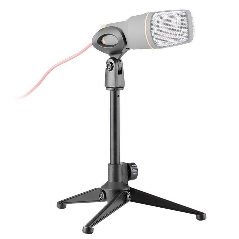 Adjustable Desk miniphone Tripod Stand Mini Extendable Stand with Clip