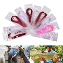 Fly fishing crystal flash fishing line fly fishing tying material thread 10bag3C