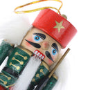 10cm Wooden Nutcracker Christmas Tree Hanging Ornaments Desktop Decoration MO
