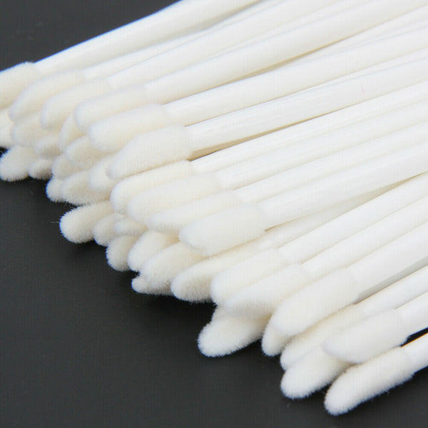 100pcs Disposable Lip Brushes Makeup Lipstick Gloss Wands Applicator A#S