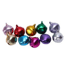 100x Accessories 10mm Jingle Bells Assorted Colours U4L3
