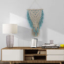 Hand Knotted Macrame Wall Art Handmade Cotton Bohemian Wall Hanging Tapestr I3X5