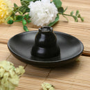 Backflow Buddha Ceramic Incense Burner Holder Buddhist Sandalwood Cones