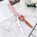 1Pc 2M Kids Jump Ropes Wood Handle Sport Bodybuilding Fitness Skipping RopeS Gw