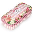 bon208 Floral Pencil Case with Compartments -High Capacity Double Layers Pe