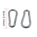150kg Swing Hanging Straps Kit Gym Hanging Strap Webbing W/ D-ring Hooks