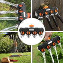 4 Way Hose Splitter,Garden Hose Splitter,Easy to Open Hose Connector 4 Way