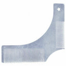 Beard Shaping Comb Stainless Steel Beard Shaping Tool Beard Modeling Templa
