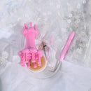 Plastic Double Head French Yarn Wool Knit Knitter With Crochet Hook Knitter  Hn