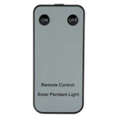 Solar Powered Garden Pendant Light Remote Waterproof Led Hanging Lamp