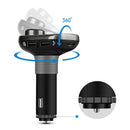 Wireless Bluetooth Car Fm Transmitter Modulator Mp3 Player With 2 Usb Inter