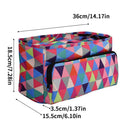 Yarn Storage Square Bags Embroidery Crochet Hook Sewing Tool Organizer Case