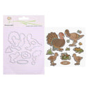 Turkey Metal Cutting Dies Stencil Scrapbooking Embossing Paper Cards Decor