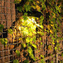 Solar Outdoor Wall Light Waterproof 12 LED Garden Street Lamp (Warm Light) A