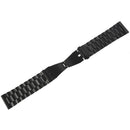 Stailess Steel Bracelet Wrist Strap Watch Band For Garmin Fenix 3 / HR Blac