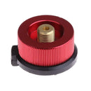 Outdoor Camping Burner Conversion Head Long Flat Tank Gas Bottle Adaptor