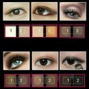 12 Colors Eye Shadow Palette Matte Glitter Eyeshadow  Shadow Supply V6W6 B2 K1L5