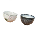 Japanese Matcha Bowl Chawan Traditional Hand Crafted Tea Bowl Pack of 2