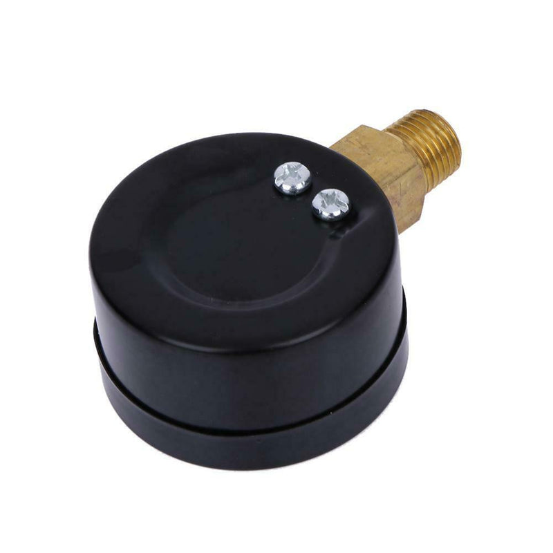 100 PSI 0.25in Air Pressure Gauge Meter Hydraulic Tester Dial Manometer