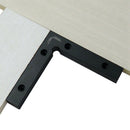 2X(120 X 120Mm Aluminium Alloy Positioning Squares 90 Degree L Block Square
