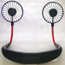 Hand Free Usb Personal Fan- Portable Handheld Mini Led Fan Headphone Design B9R3