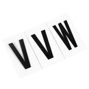 104pcs Cinematic Lightbox Replacement Letters & Numbers Signs black for A4  Z3C2