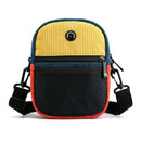 Women Crossbody Bags Canvas Casual Purse Hit Color Shoulder  Messenger Handbags