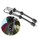 2Pcs Backpack Climbing Stick Holder Hanging Pole Buckle Fixing Elastic RopeSEAU