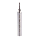 2mm x 6mm Inch HSS-AL Straight Shank 2 Flutes End Mill Cutter 5pcs F9O1