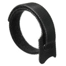 100pcs Reusable T-type Self-adhesive Buckle Cloth Cable Ties Management Belt
