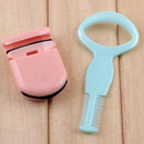 Cosmetic Makeup Eyelash Curler Clip Card Applicator Comb Mascara Brush Tool Set