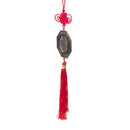 Chinese 7cm Bagua Mirror Knot Good Luck Wealth Health Pray Fengshui Pendants