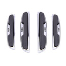 4PCS Car Door Side Edge Protector Trim Guard Stickers Anti-collision Trim Decor