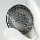 Lucky Love Coin I Love You Commemorative Coin, Collection Art Gifts Souvenir