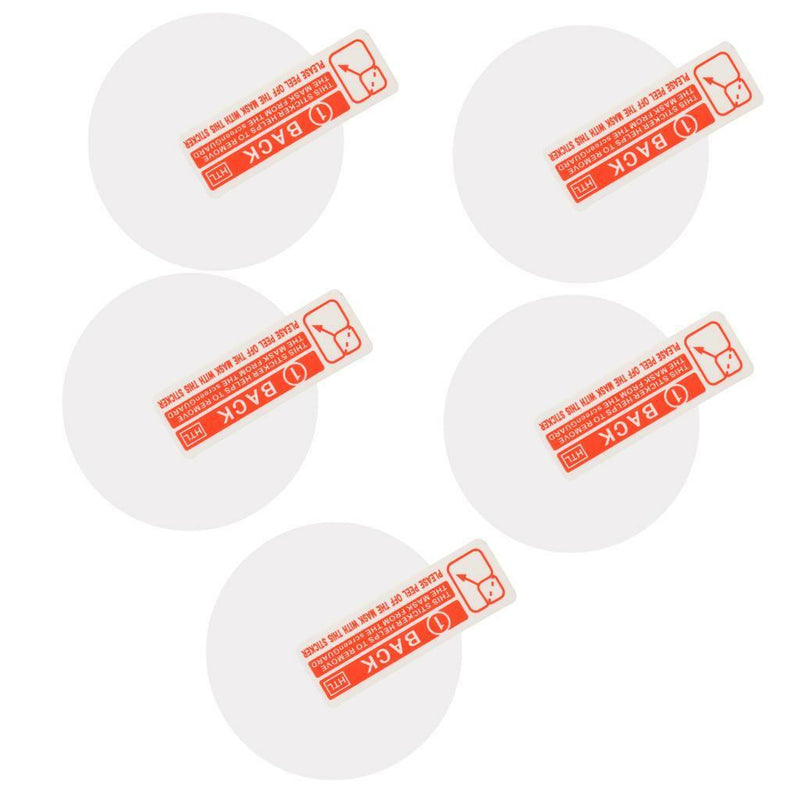 5Pcs 9H 35mm Round Dial Tempered Glass Film for Smart Watch Screen Protector