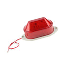2x LED Flashing Light Red Flashing Flashing, AC220V