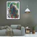 5D DIY Special Shaped Diamond Painting Peafowl Cross Stitch Craft Kit Decor